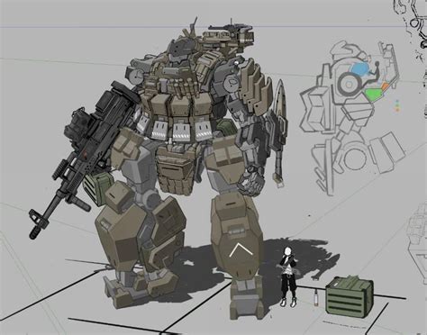 Pin By Darkok On Mech Robot Concept Art Robots Concept Mech