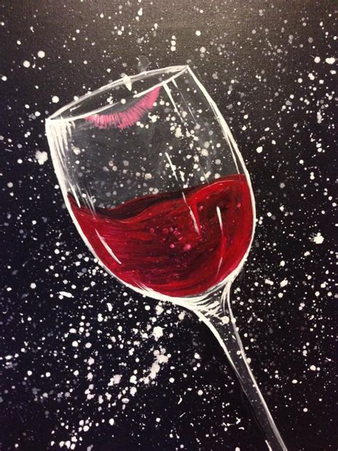 Wine Glass Canvas Painting At Explore Collection Of Wine Glass Canvas Painting