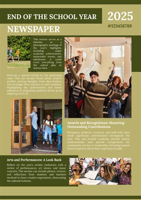 student newspaper template google