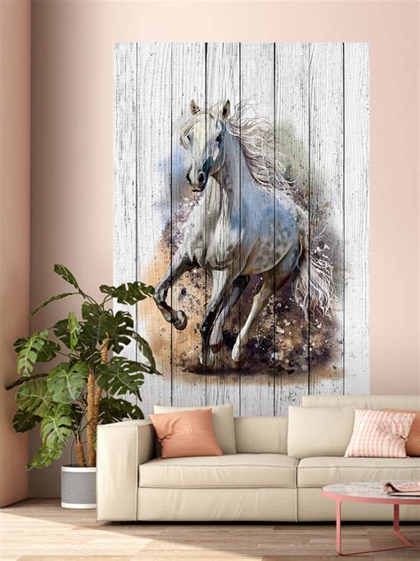 Фотообои бумажные Postermarket 119x180 см Лошадь ️ купить по цене 987 ...