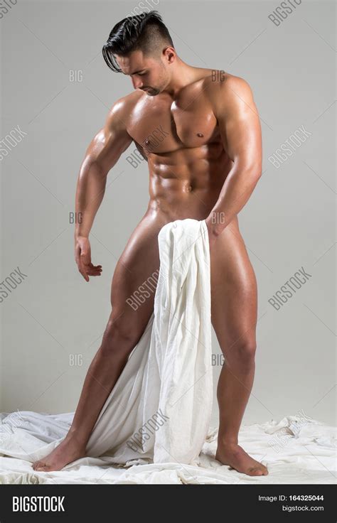Handsome Nude Muscular Image Photo Free Trial Bigstock