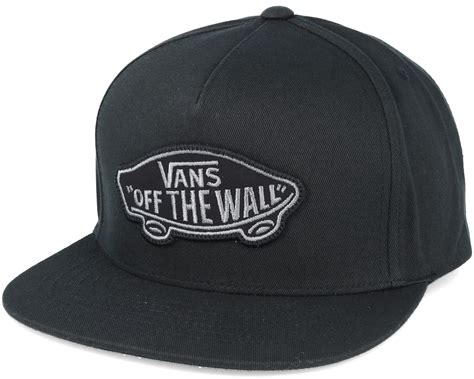 Classic Patch Black Snapback Vans Caps Hatstoreworld