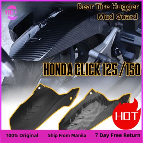 Honda Click I Icarbon Fiber Tire Hugger Honda Click Rear