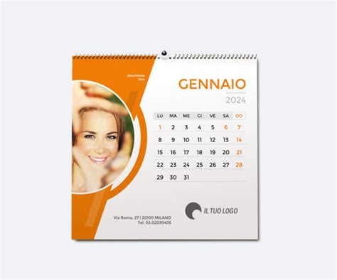 Stampa Calendari Da Parete Personalizzati Calendarioclick