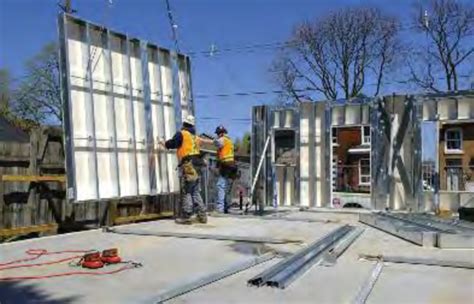 Prefabricated Light Steel Framing And Prefab Panels Save Time Steel