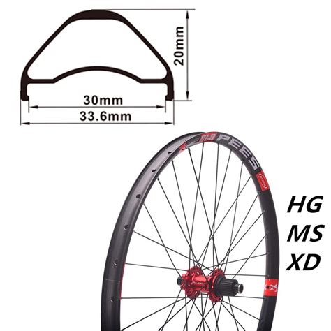 Rujixu Mtb Bike Wheelset 26 27 5 29 Inch Am Or Dh 30mm Wide Rim148