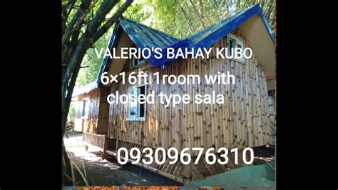 MODERN BAHAY KUBO 616FT 1ROOM W CLOSE TYPE SALA DELIVERED MONCADA