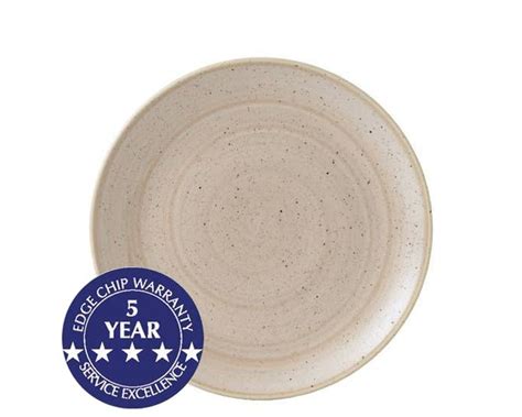 Churchill Stonecast Nutmeg Cream Coupe Plate 1025 26cm