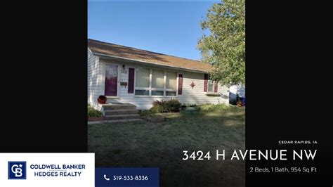 3424 H Avenue Nw Cedar Rapids Ia Mls 2306566 Coldwell Banker