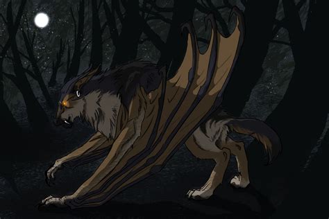 Vampire Werewolf Hybrid :: Commission by SnapDragnArt on DeviantArt