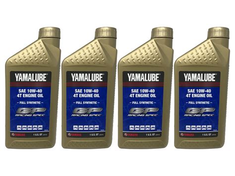 Yamaha Genuine Yamalube Full Synthetic 10W40 Racing Oil LUB RS4GP FS 12