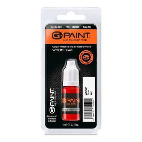 Woom Bikes Red Touch Up Paint 10ml North Bikes