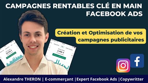 Je vais créer vos campagnes publicitaires rentables sur Facebooks Ads