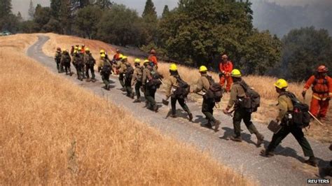 Two California Wildfires Destroy 10 Homes BBC News