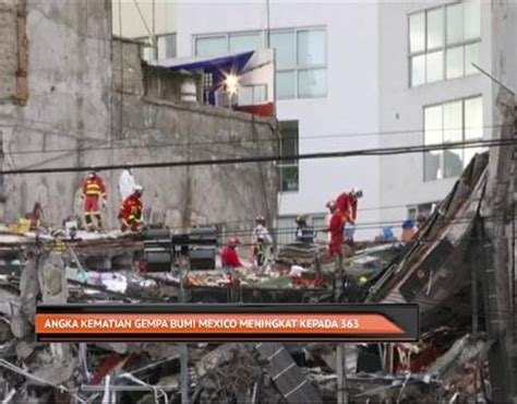 Angka Kematian Gempa Bumi Mexico Meningkat Kepada Video Dailymotion