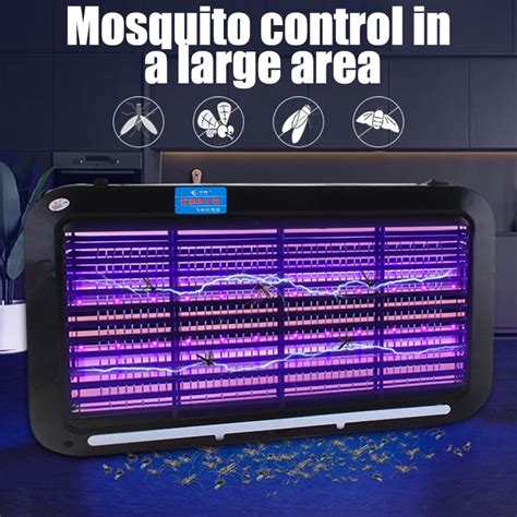 Big Version Black Moustiques 110V220V 8W Insecte Injuste LED Choc