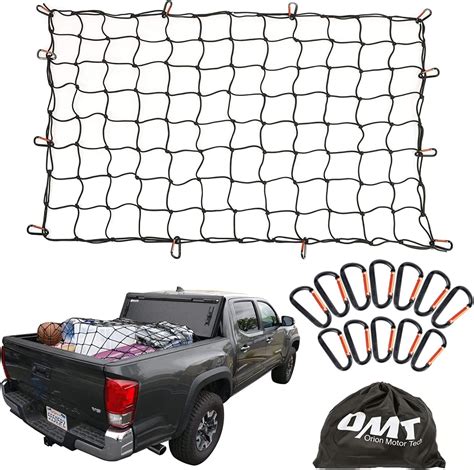 Orion Motor Tech Cargo Nets For Pickup Trucks X Latex Cargo Net