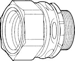 Crouse Hinds Lt Zinc Electroplated Malleable Iron Non Insulated