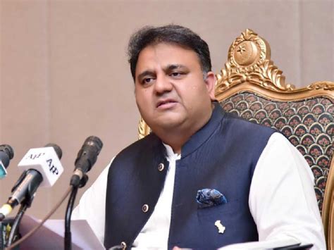 Pakistan Imran Khans Party Leader Fawad Chaudhry Arrested From His