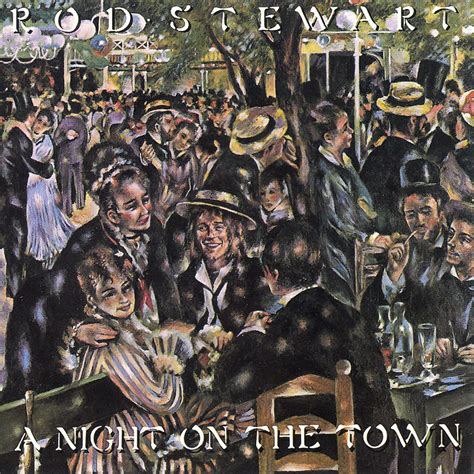 Car Tula Frontal De Rod Stewart A Night On The Town Portada