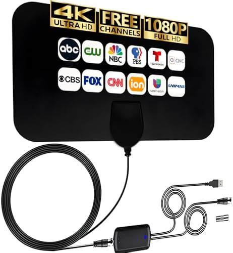 Amazon Indoor Tv Antenna K Hd Amplified Digital Hdtv Antenna