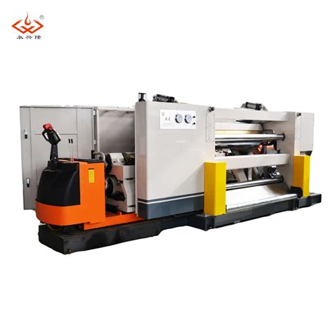 Automatic Corrugated Cardboard Production Line Single Facer Carton