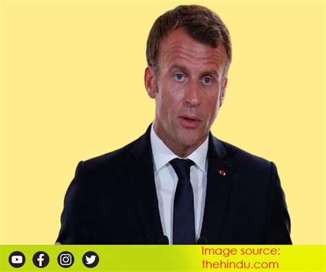 Emmanuel Macron Portrait News