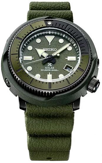 Seiko Sne P Prospex Street Series Tuna Diver Solar Olive Green