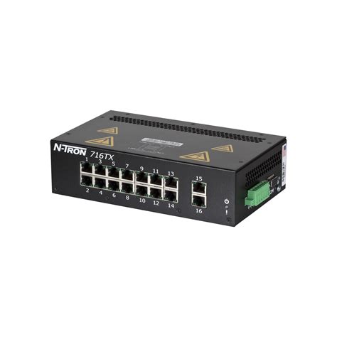 716tx 16 Port Managed Ethernet Switch Industrial Ethernet