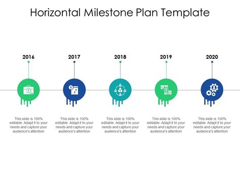 Milestone Chart Powerpoint Template