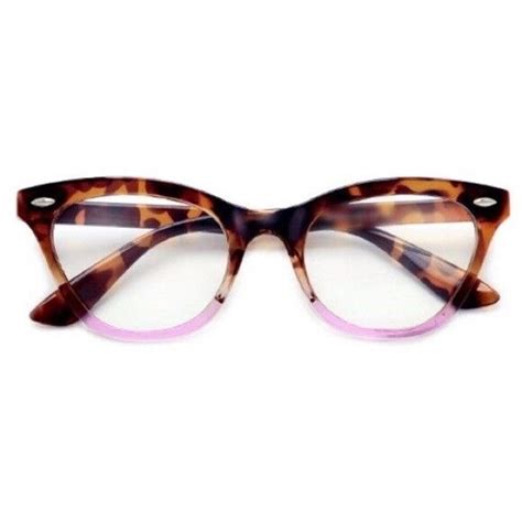 Retro Slim Ombre Gradient Cat Eye Clear Lens Women Wayfe Eyeglasses Frames 1404 Ebay