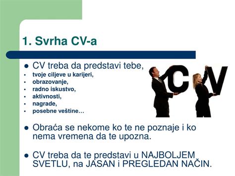 Ppt Pisanje Cv A Powerpoint Presentation Free Download Id5572251