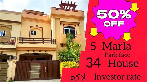 Up To Of Market Marla Park Face House For Sale Investor Rate