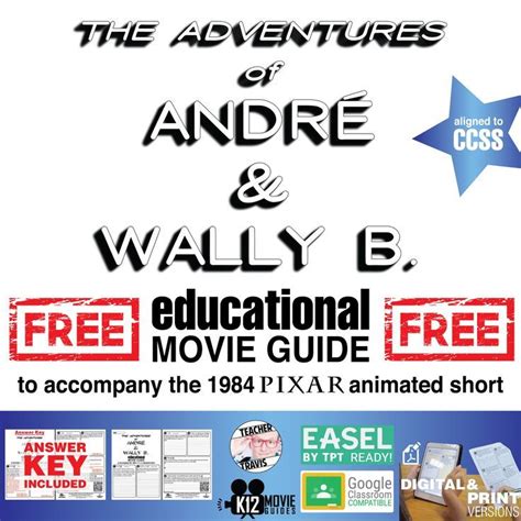 Andr And Wally B Pixar Short Video Guide G Challenges