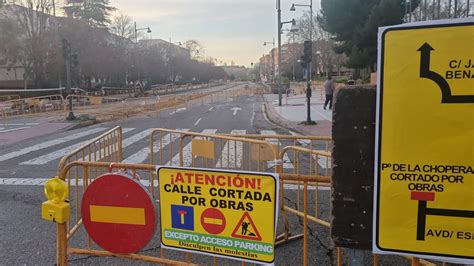 Comienzan Las Obras Para Renovar La Calzada Del Paseo De La Chopera