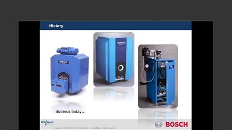 Bosch Buderus Boilers Overview YouTube