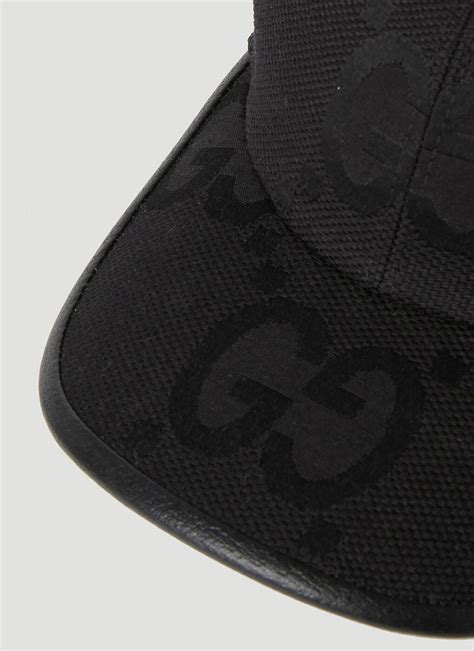 Gucci GG Baseball Cap In Black Gucci