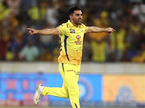 Hope For Chennai Deepak Chahar To Feature In Most Games Of The Season