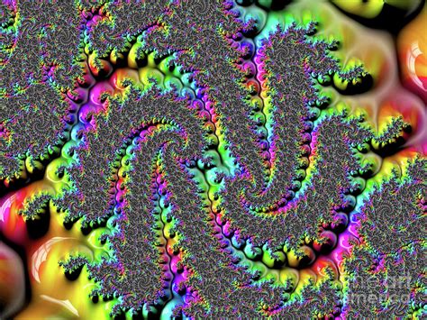 Rainbow Swirls Digital Art By Elisabeth Lucas Fine Art America