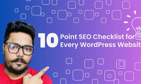 Point Seo Checklist For Every Wordpress Website