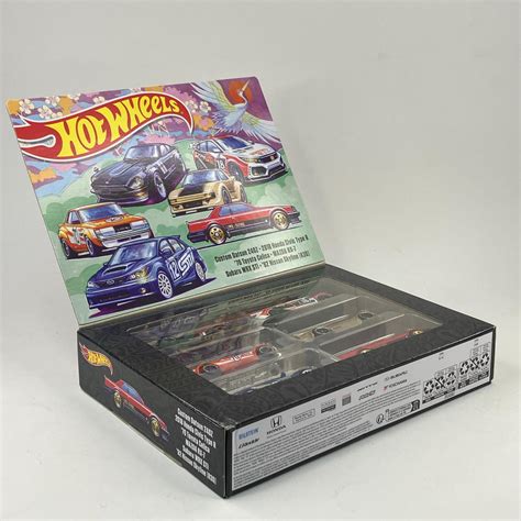 sada japonská auta Hot Wheels HLK Mazda Honda Nissan Subaru Aukro