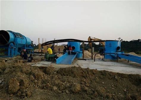 Alluvial Gold Ore Beneficiation Method And Equipment JXSC Machinery