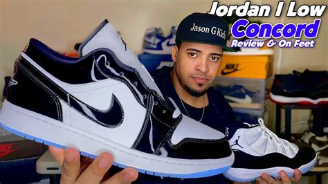 Jordan 1 Low Concord Review And On Feet YouTube