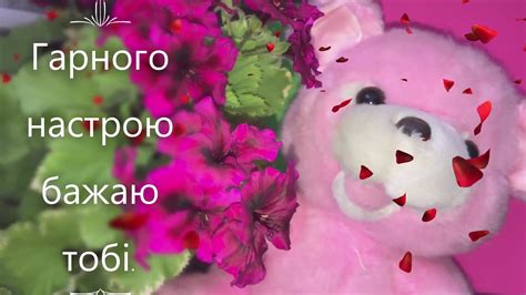 Гарного настрою Бажаю тобі. Привіт тобі я відсилаю, бо без тебе я сумую ...
