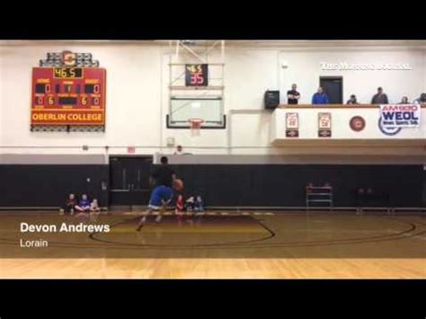 Footage From The 2015 Lorain County All Star Game Dunk Contest Lorain