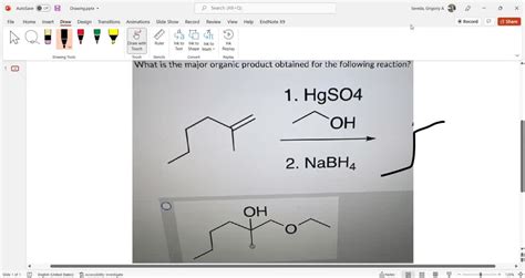 Solved What Is The Major Organic Product Obtained From The Following