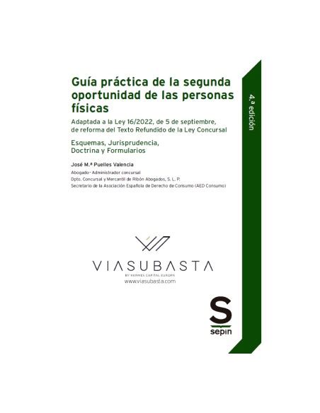 Guía Práctica De La Segunda Oportunidad De Las Personas Físicas