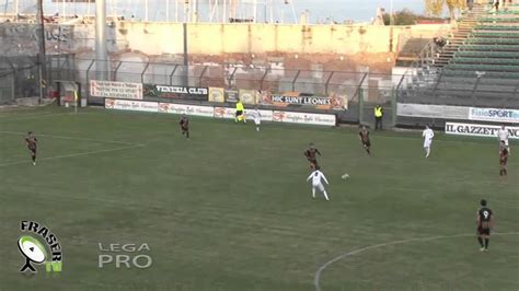 UNIONE VENEZIA Vs PRO VERCELLI 1 1 Sintesi YouTube