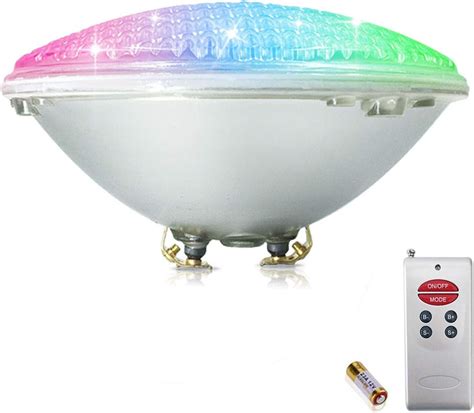 COOLWEST RGB 36W Lampe de Piscine Lumière LED PAR56 12V DC AC contrôle