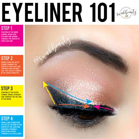 Winged Eyeliner Tutorial With Tape